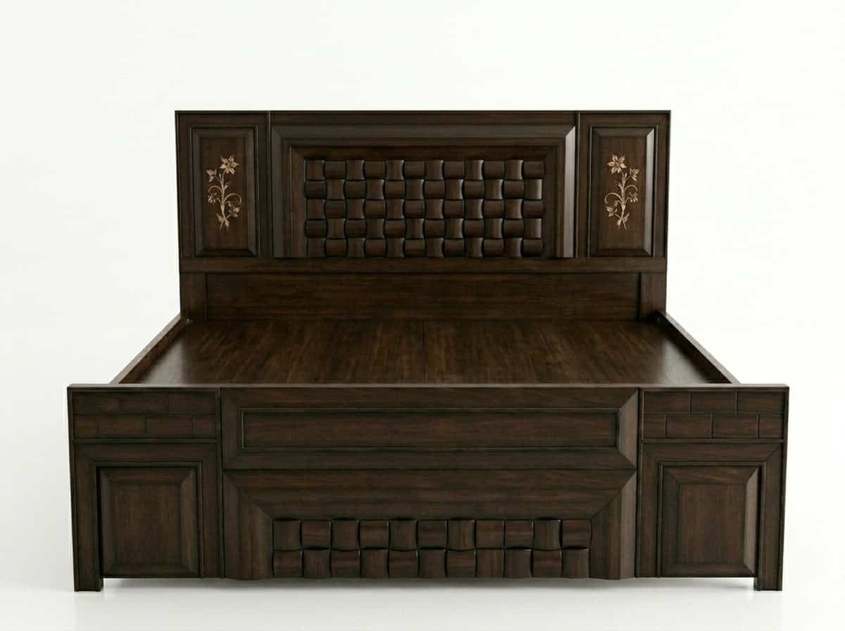 MDF Platform Bed view 2