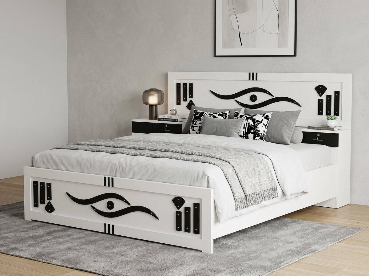 Bespoke Carved Bed