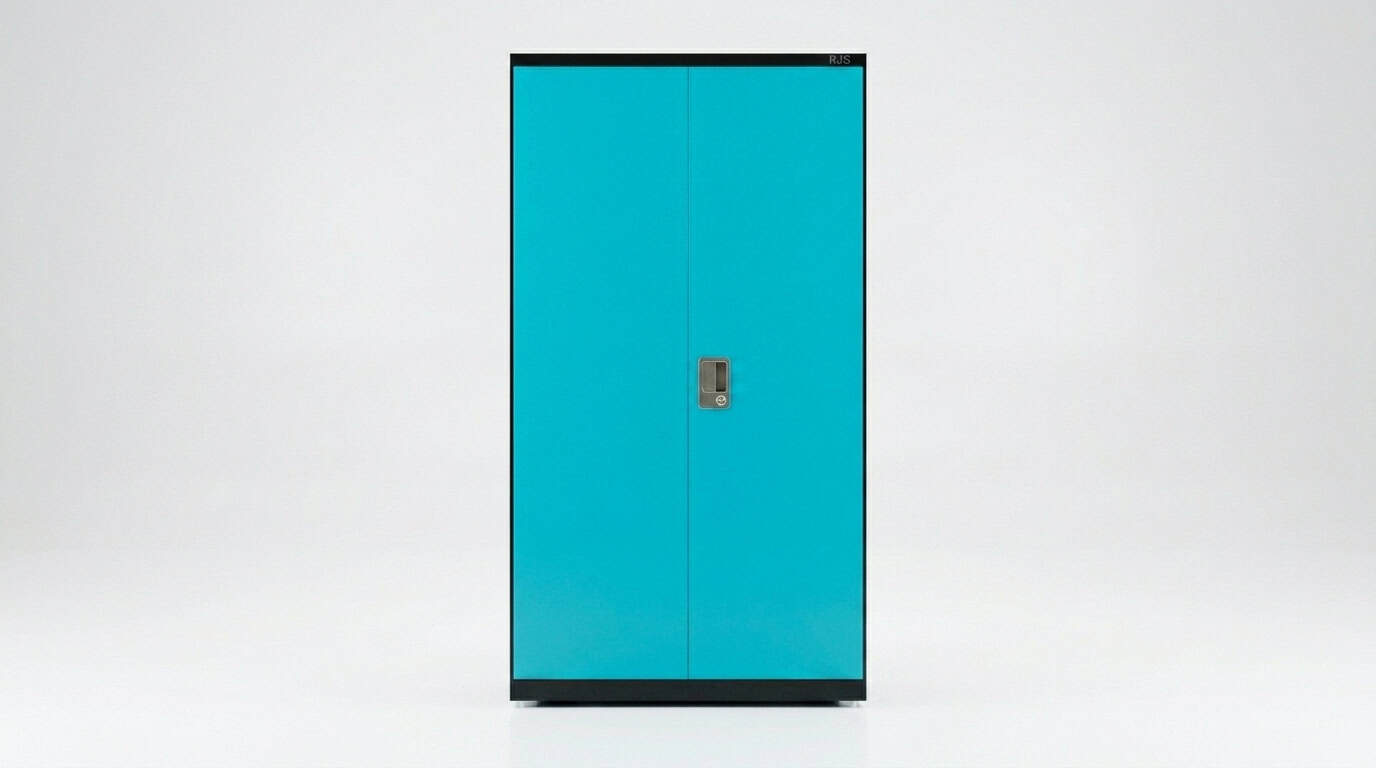 Cyan 2-Door Almirah