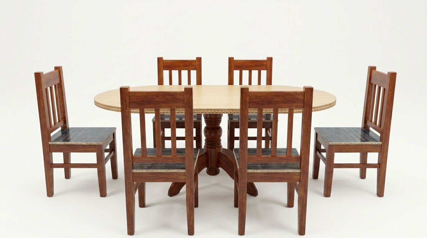 Classic Sheesham Dining Set view 2