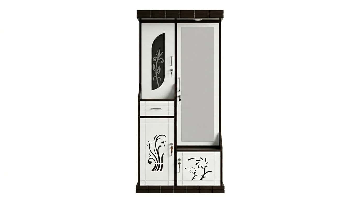 Dresser with Side Drawers view 2